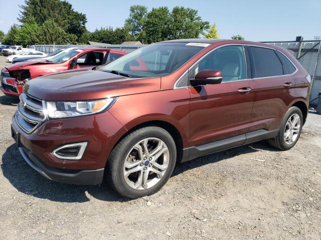 FORD EDGE TITAN 2015 with VIN 2FMTK4K95FBB89757 - Photo from auction