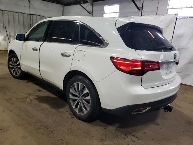 Photo 2 from auction – 2016 ACURA MDX TECHNO with VIN 5FRYD4H43GB056854