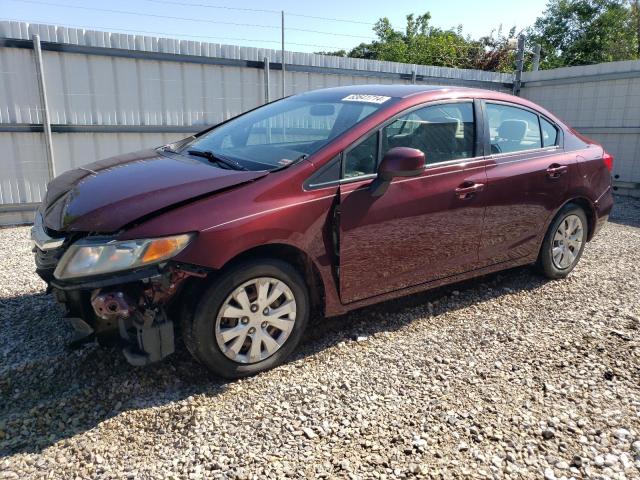 HONDA CIVIC LX 2012 with VIN 19XFB2F54CE089411 - Photo from auction
