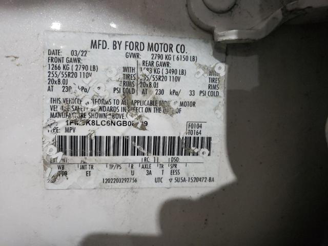 Photo 14 from auction – 2022 FORD EXPLORER K with VIN 1FM5K8LC6NGB08699
