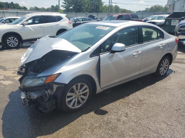 HONDA CIVIC EX 2012 with VIN 19XFB2F87CE016351 - Photo from auction