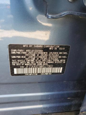 Photo 14 from auction – 2021 SUBARU FORESTER L with VIN JF2SKAUC5MH527960