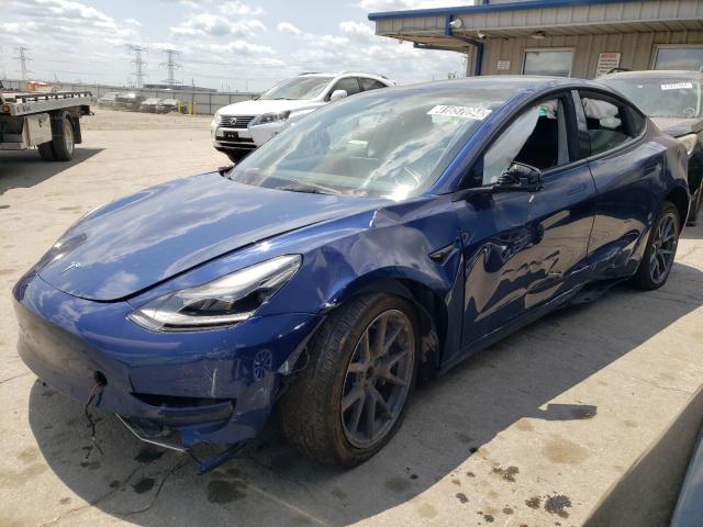 TESLA MODEL 3 2022 with VIN 5YJ3E1EA7NF286637 - Photo from auction