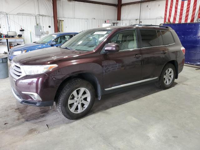 TOYOTA HIGHLANDER 2013 with VIN 5TDBK3EH0DS198245 - Photo from auction