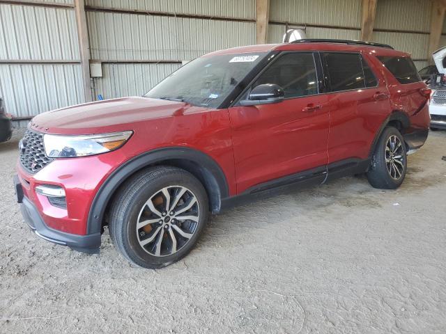 FORD EXPLORER S 2020 with VIN 1FM5K8GC6LGC89858 - Photo from auction