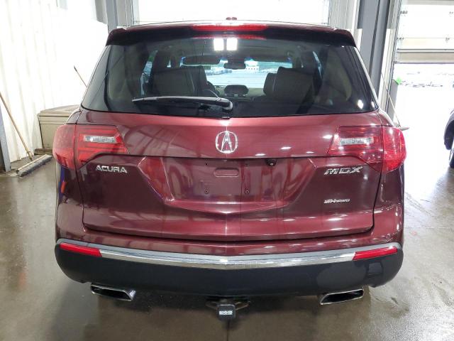 Photo 6 from auction – 2012 ACURA MDX TECHNO with VIN 2HNYD2H32CH548691