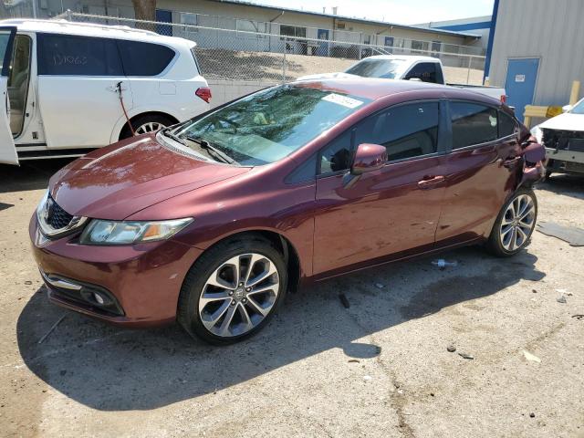 HONDA CIVIC LX 2013 with VIN 19XFB2F55DE002133 - Photo from auction