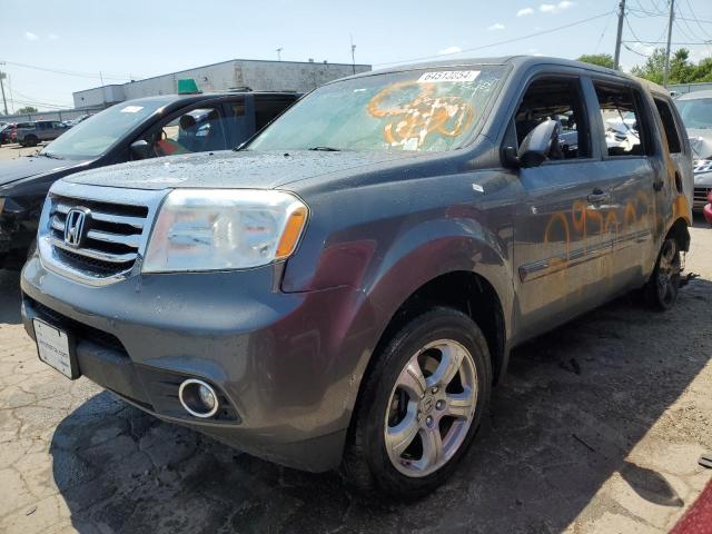 HONDA PILOT EXL 2012 with VIN 5FNYF4H52CB017400 - Photo from auction