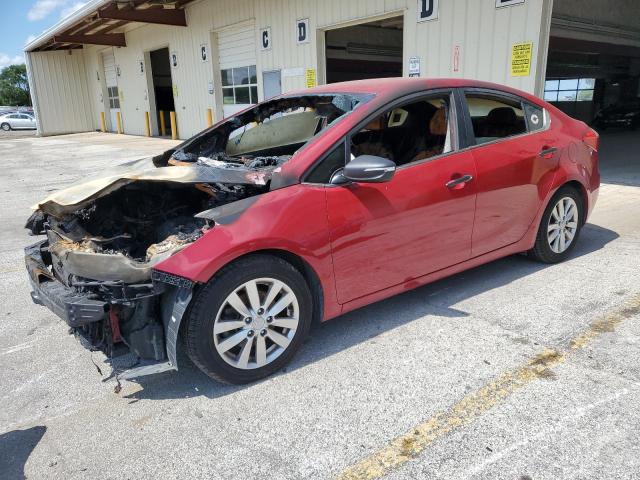 KIA FORTE EX 2015 with VIN KNAFX4A81F5344608 - Photo from auction