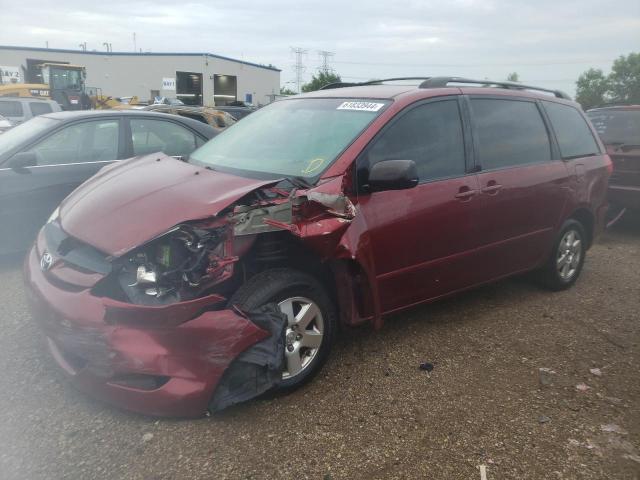 TOYOTA SIENNA CE 2008 with VIN 5TDZK23C48S152603 - Photo from auction