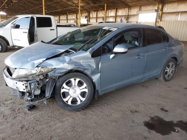 HONDA CIVIC HYBR 2013 with VIN 19XFB4F20DE001943 - Photo from auction