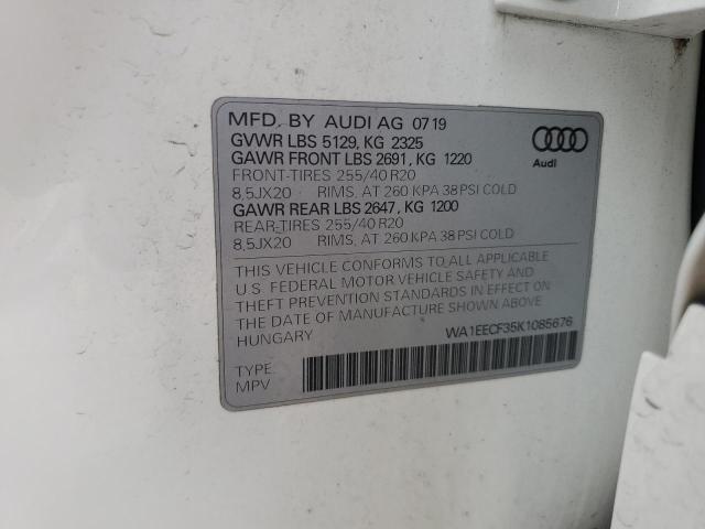 Photo 14 from auction – 2019 AUDI Q3 PREMIUM with VIN WA1EECF35K1085676