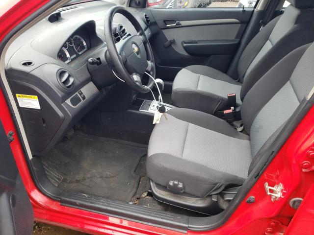 Photo 7 from auction – 2009 CHEVROLET AVEO LS with VIN KL1TD66E59B650247