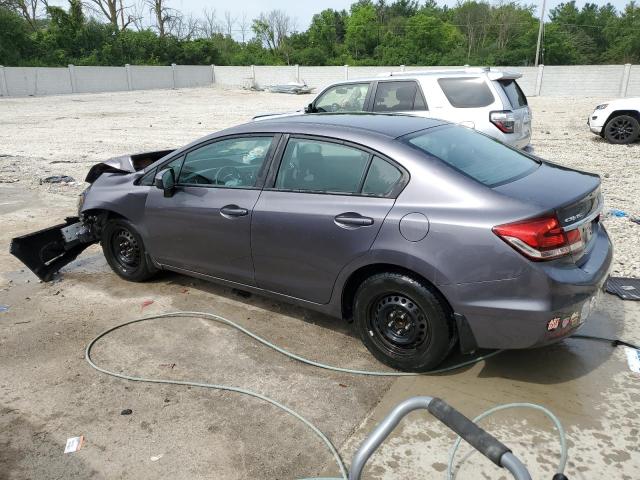 Photo 2 from auction – 2014 HONDA CIVIC LX with VIN 19XFB2F58EE046158