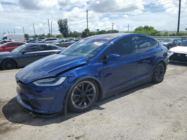 TESLA MODEL X 2022 with VIN 7SAXCDE51NF338908 - Photo from auction