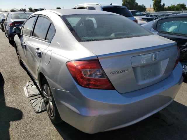 Photo 2 from auction – 2012 HONDA CIVIC LX with VIN 19XFB2F50CE085629