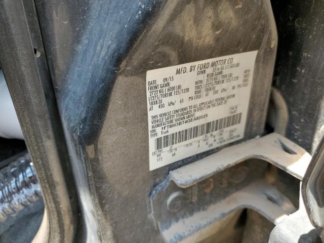Photo 14 from auction – 2016 FORD F350 SUPER with VIN 1FT8W3BT4GEA82029