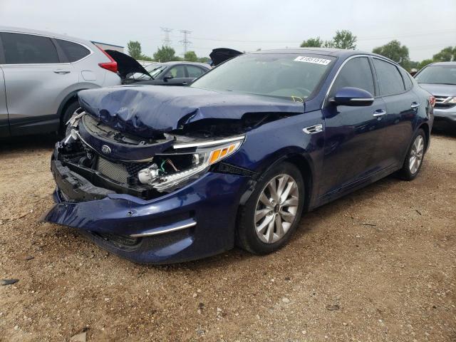 KIA OPTIMA EX 2017 with VIN 5XXGU4L32HG154381 - Photo from auction