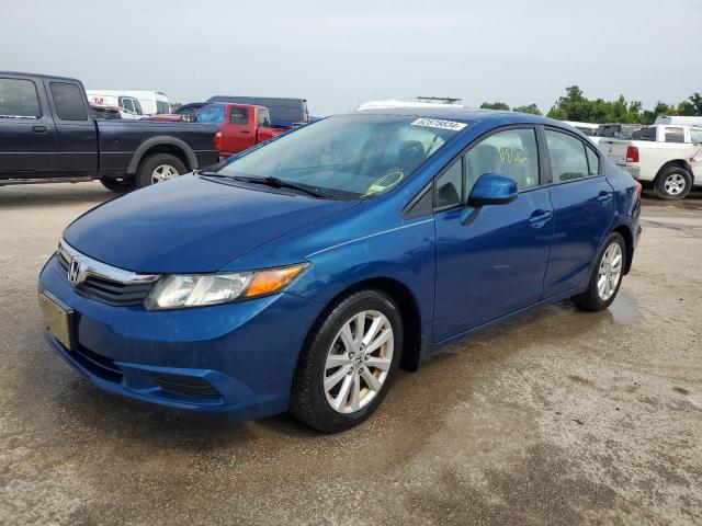 HONDA CIVIC EX 2012 with VIN 19XFB2F86CE028149 - Photo from auction