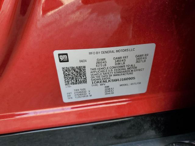 Photo 14 from auction – 2024 GMC ACADIA DEN with VIN 1GKENLKS6RJ160905