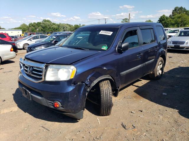 HONDA PILOT LX 2015 with VIN 5FNYF4H27FB037507 - Photo from auction