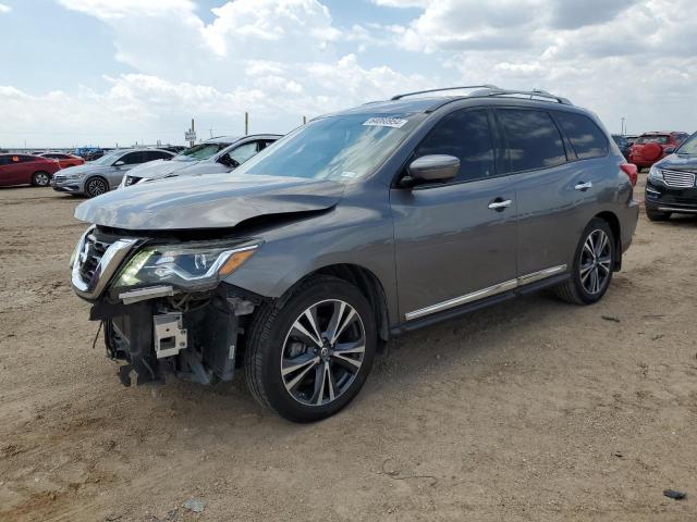 NISSAN PATHFINDER 2017 with VIN 5N1DR2MN8HC619623 - Photo from auction