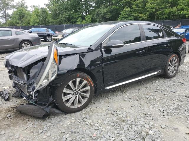 HYUNDAI SONATA SPO 2017 with VIN 5NPE34AF3HH486146 - Photo from auction