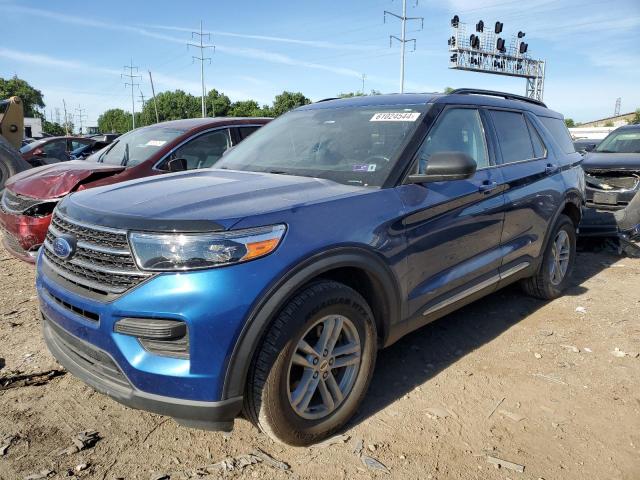 FORD EXPLORER X 2021 with VIN 1FMSK8DHXMGA69661 - Photo from auction