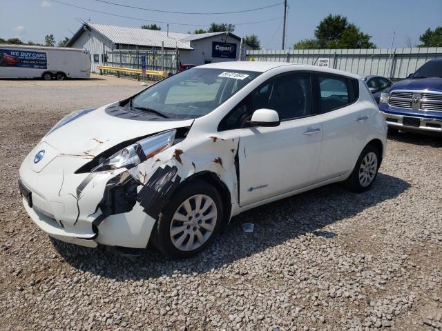 NISSAN LEAF S 2015 with VIN 1N4AZ0CP7FC307102 - Photo from auction
