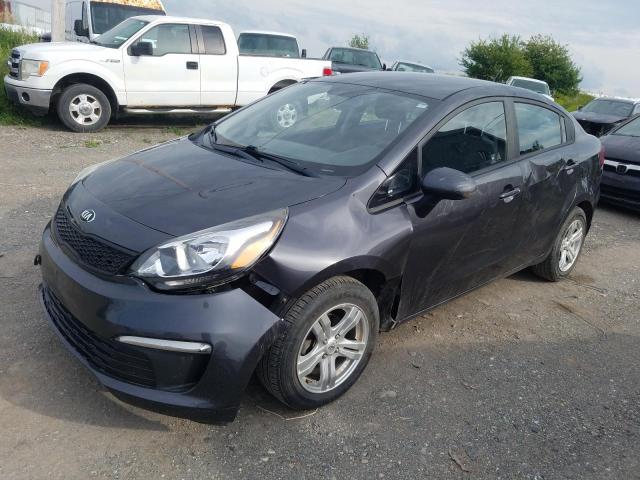 KIA RIO LX 2016 with VIN KNADM4A32G6642181 - Photo from auction