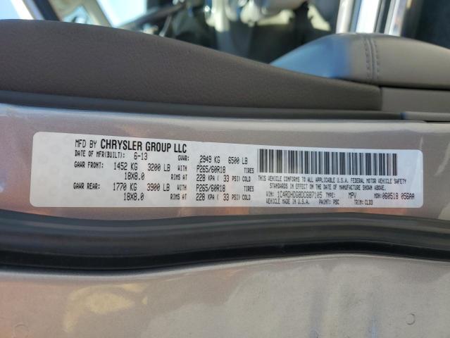 Photo 14 from auction – 2013 DODGE DURANGO CR with VIN 1C4RDHDG8DC687105