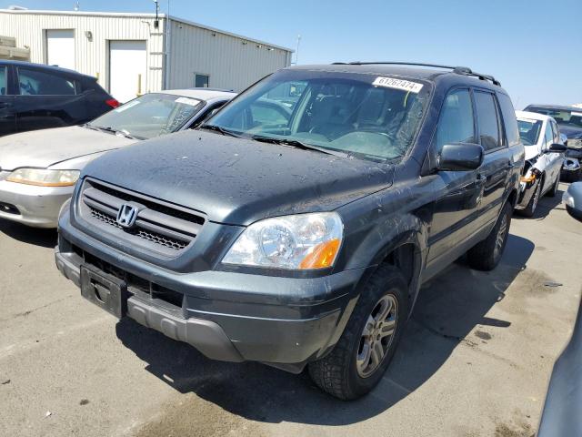 HONDA PILOT EXL 2003 with VIN 2HKYF18733H579534 - Photo from auction