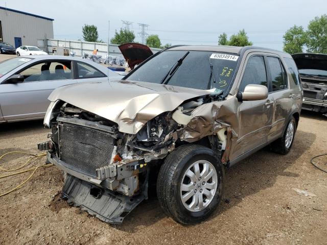 HONDA CR-V SE 2005 with VIN JHLRD78925C010433 - Photo from auction