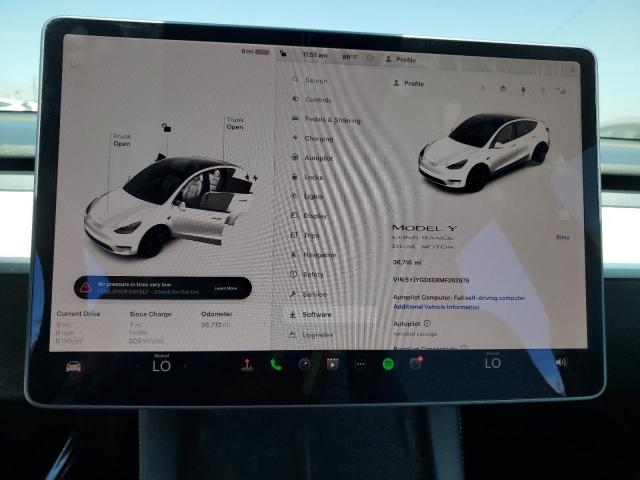 صورة رقم 9 من المزاد - 2021 TESLA MODEL Y مع VIN 5YJYGDEE8MF262978