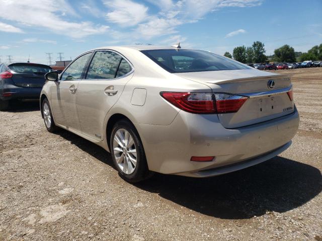 Photo 2 from auction – 2014 LEXUS ES 300H with VIN JTHBW1GG6E2066546
