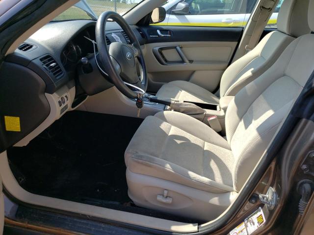 Photo 7 from auction – 2009 SUBARU LEGACY 2.5 with VIN 4S3BL616897231917