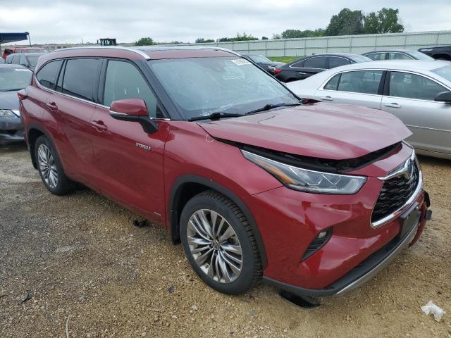 Photo 4 from auction – 2021 TOYOTA HIGHLANDER with VIN 5TDEBRCHXMS020748