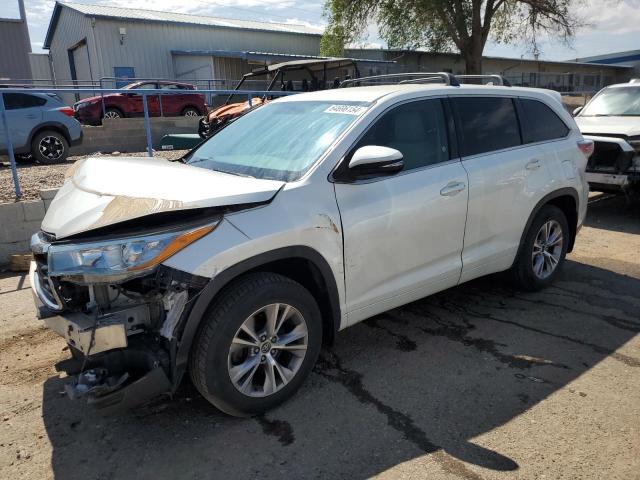 TOYOTA HIGHLANDER 2016 with VIN 5TDBKRFH9GS318971 - Photo from auction