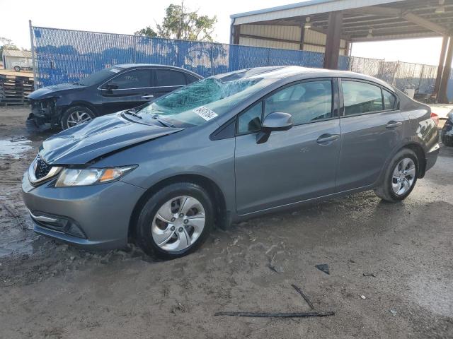 HONDA CIVIC LX 2013 with VIN 19XFB2F5XDE051070 - Photo from auction