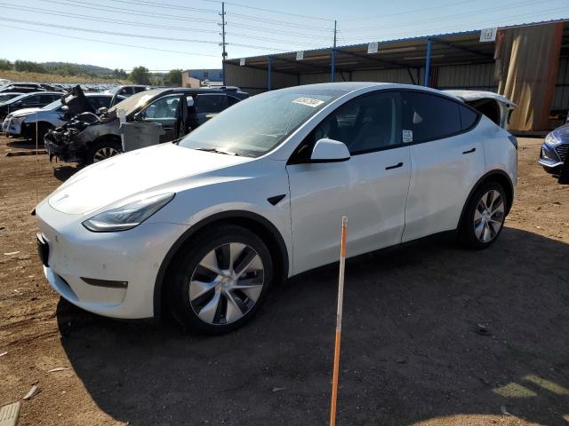 TESLA MODEL Y 2021 с VIN 5YJYGAEE8MF192137 - Фото с аукциона