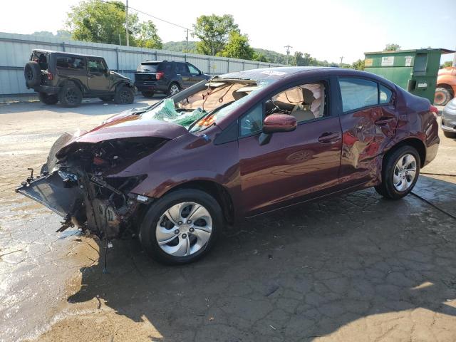 HONDA CIVIC LX 2015 with VIN 19XFB2F54FE113453 - Photo from auction