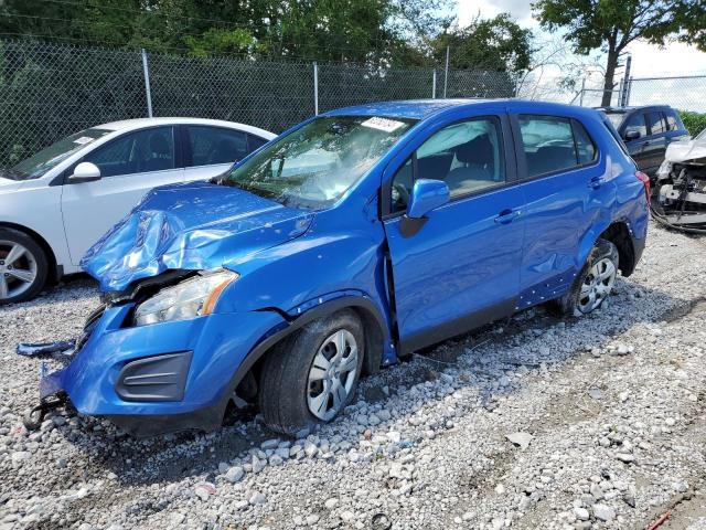 CHEVROLET TRAX LS 2015 with VIN KL7CJKSB7FB084929 - Photo from auction