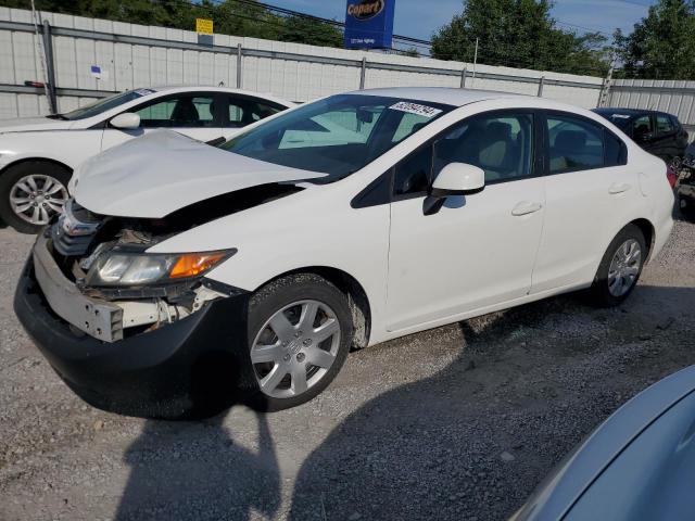 HONDA CIVIC LX 2012 with VIN 19XFB2F52CE073952 - Photo from auction