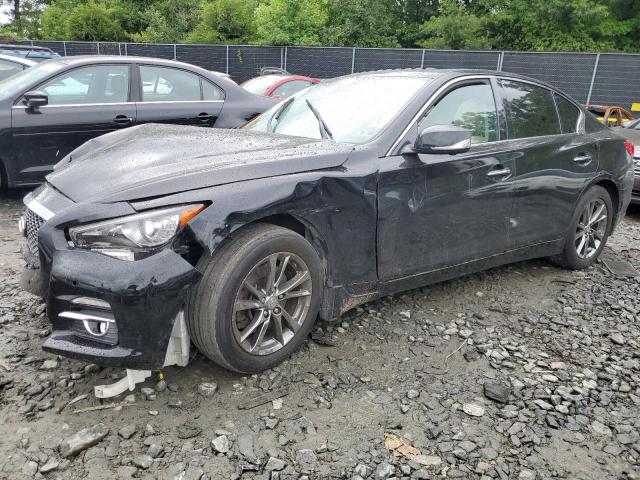 INFINITI Q50 BASE 2015 with VIN JN1BV7AR6FM415652 - Photo from auction