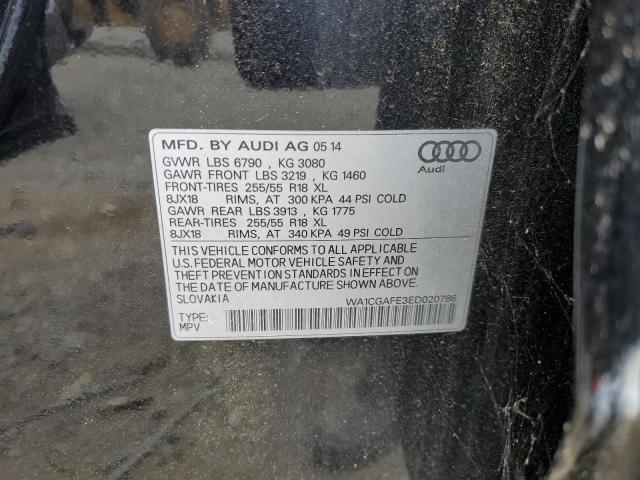 Photo 14 from auction – 2014 AUDI Q7 PREMIUM with VIN WA1CGAFE3ED020786