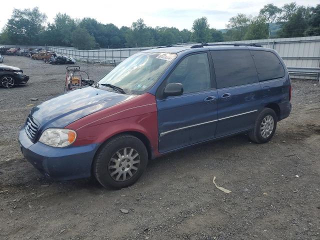 KIA SEDONA EX 2002 with VIN KNDUP131926240266 - Photo from auction