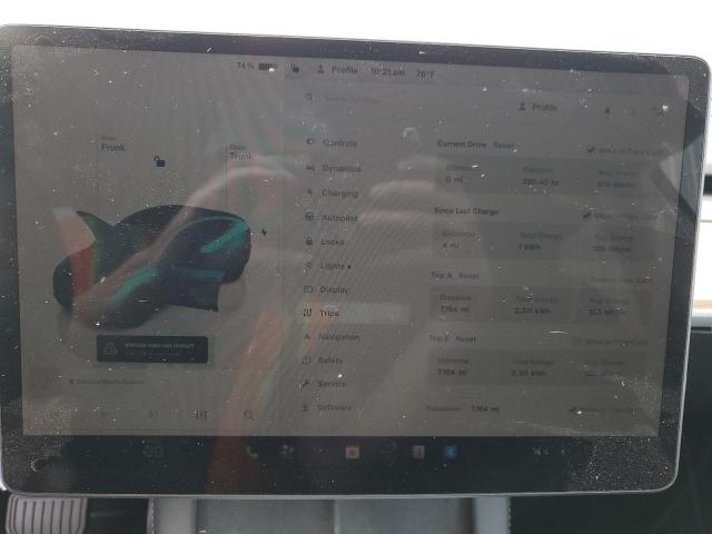 Photo 9 from auction – 2023 TESLA MODEL Y with VIN 7SAYGDEE5PF828229