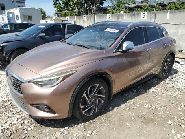 INFINITI QX30 BASE 2017 with VIN SJKCH5CPXHA021825 - Photo from auction