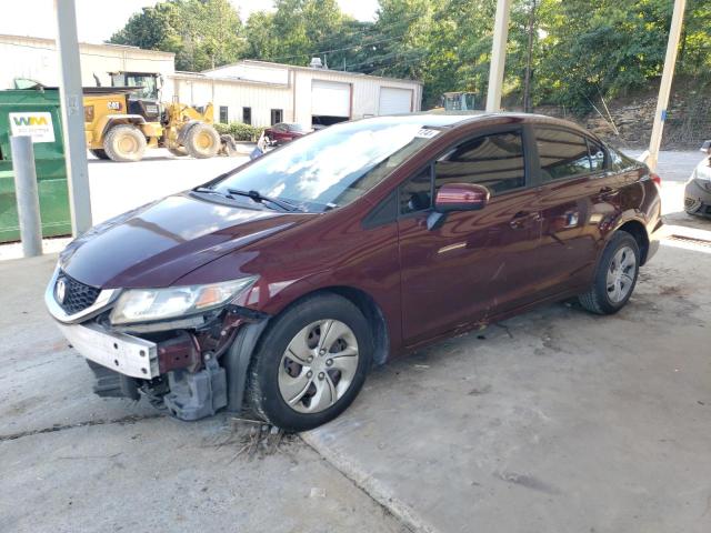 HONDA CIVIC LX 2015 with VIN 19XFB2F51FE098328 - Photo from auction