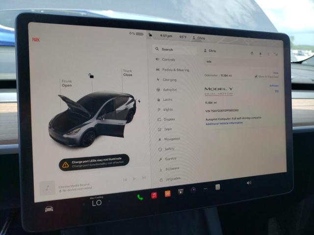 Photo 9 from auction – 2023 TESLA MODEL Y with VIN 7SAYGDEF0PF865360
